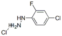 4-ХЛОР-2-ФТОРФЕНИЛГИДРАЗИН ГИДРОХЛОРИД