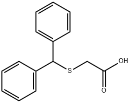 2-[(Diphenylmethyl)thio]acetic acid