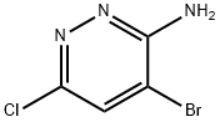 3-Amino-4-bromo-6-chloropyridazine