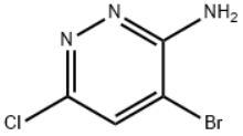 3-Amino-4-bromo-6-chloropyridazine